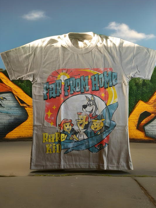 Rare Kid Far From Home ‘ Grey Jetson’ Tee